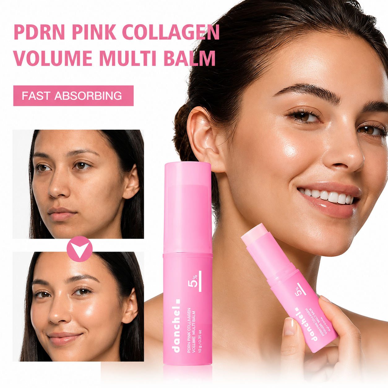 Danchel Radiant Glow - Collagen Multi Balm Stick