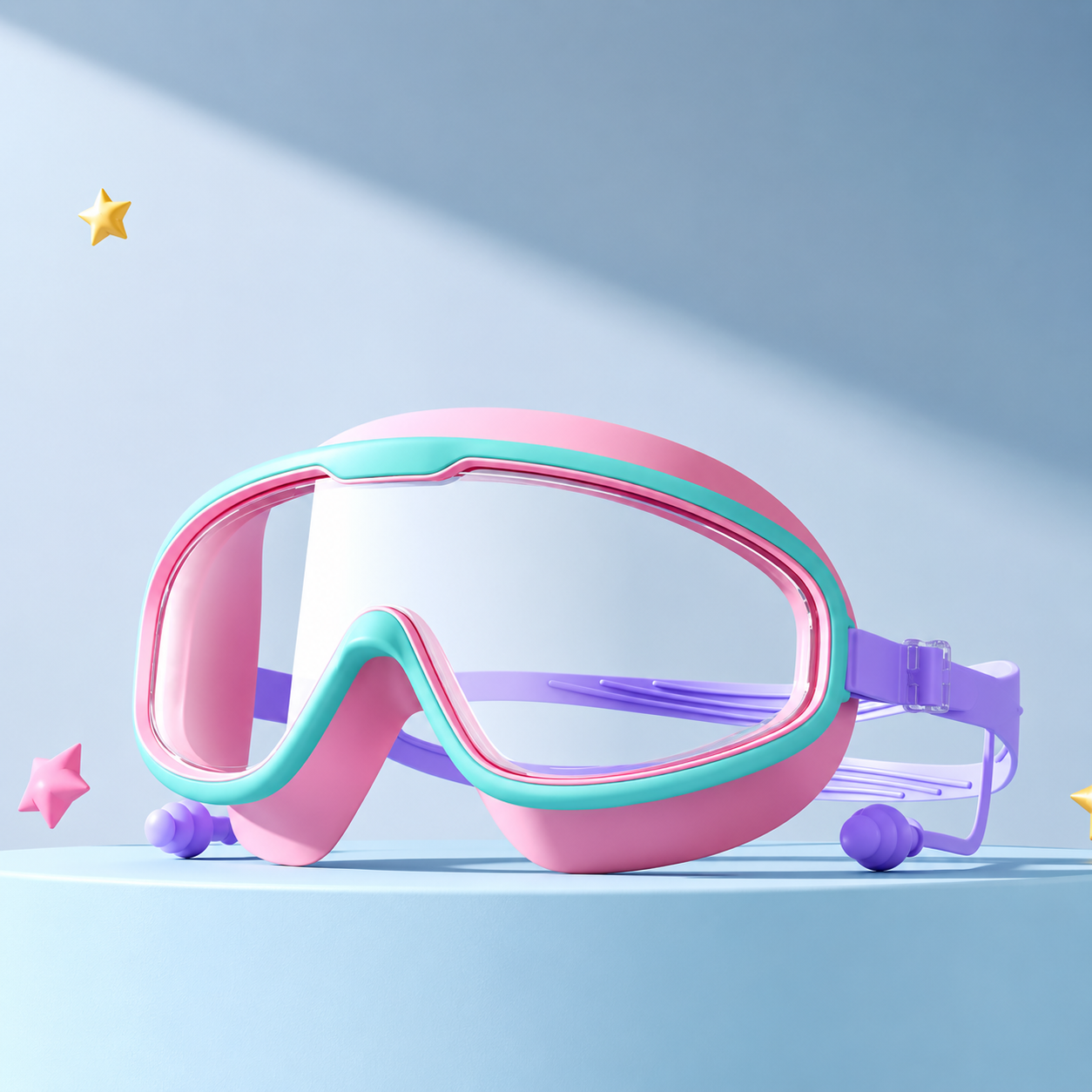 Vibrant Kids Swim Goggles
